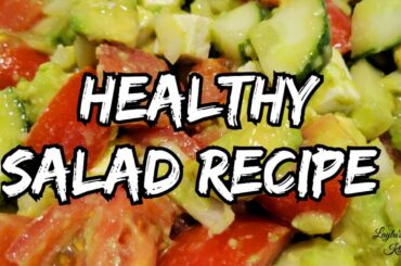 Easy And Healthy Salad Recipe! #salad #vegetables