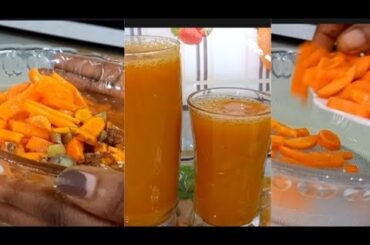 CARROT TUMERIC WELLNESS SHOT | ANTI-INFLAMMATORY SHOT | HEALTHY LIVING RECIPES | WEIGHT LOSS JUICE