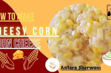 Cheesy Corn /Korean Corn Cheese Recipe/Healthy Snack