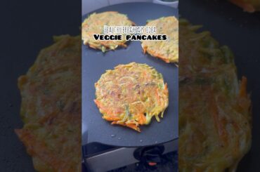 Veggie pancakes #vegpancake #vegetables #healthyrecipes #easyrecipe #breakfastrecipe #shorts #recipe