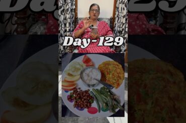 Day-129 My Healthy Breakfast recipe #aruvameesaikoduvaparva #vijayalakshmitulasi #weightloss #tasty