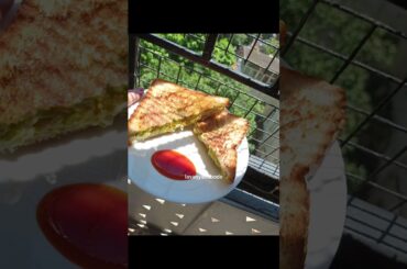 Creamy cheesy Sandwich Recipe #shorts #youtubeshorts #food